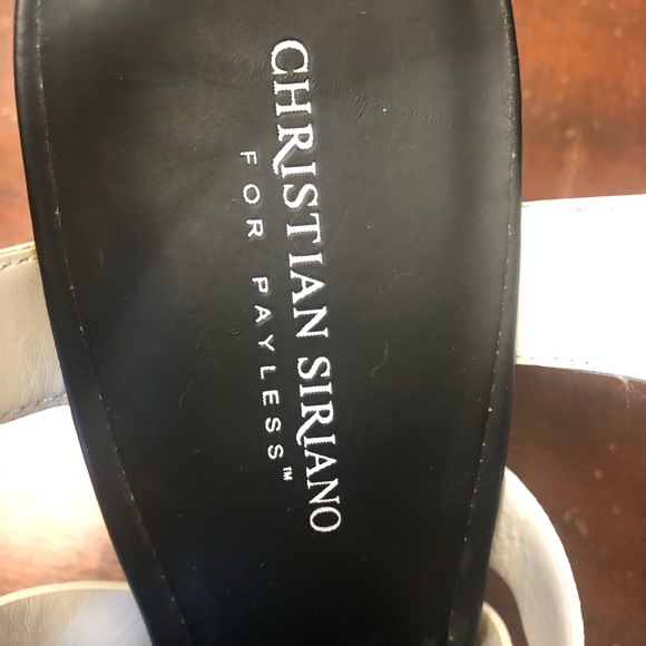 Christian Siriano for Payless size 11 open toed strapped high heel NWT - Picture 6 of 8
